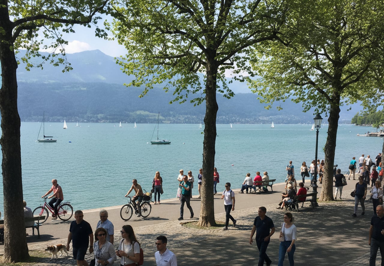Le lac de Bienne et les Alpes bernoises